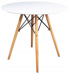 Masă rotundă ANELLO White 60 cm