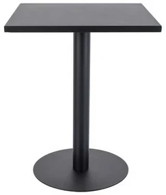 Masă de bar Barclay mic - pătrat, negru