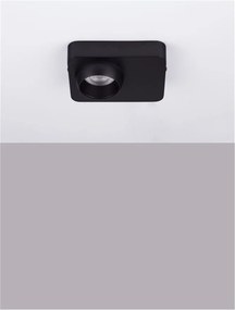 Spot LED aplicat stil minimalist KEDROS negru