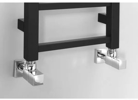 Radiator pentru baie Sapho METRO LIGHT 211 W, 30 x 114 cm, negru mat