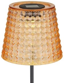 SET 2x corp de iluminat LED solar Globo 36635-2A SOLAR LED/0,06W/3V IP44 portocaliu