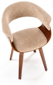 Scaun K545 bej/nuc H83 cm