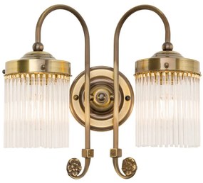 Aplica de perete Art Nouveau STABCHENSERIE, patina