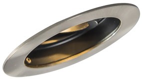 Spoturi îngropate Rondoo din oțel set de 5