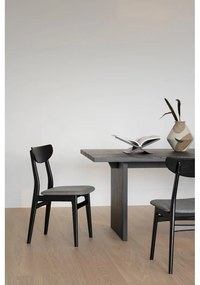 Scaune de dining negre 2 buc. Rodham - Rowico