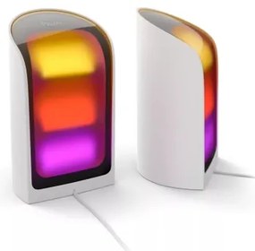 Philips Hue PLAY Wall Washer - Set 2 buc. lămpi LED RGBW reglabile, 20W/230V, 2000–6500K, albe
