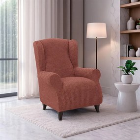 Huse super elastice RUBINIA cărămizii fotoliu clasic (l. 70 - 95 cm)