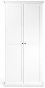 Șifonier alb 96x201 cm Paris – Tvilum