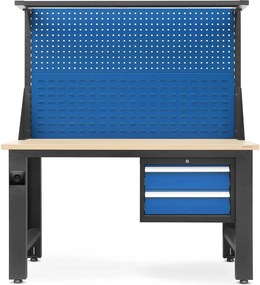 Banc de lucru Logan antracit-albastru