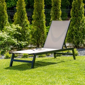 Sezlong de gradina Lord bej