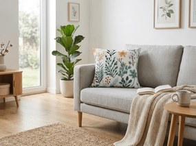 Fata de perna din microplus BOTANELLA 45x45 cm, colorat