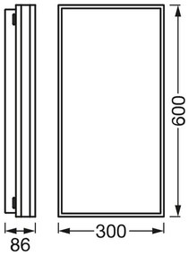 Plafonieră LED dimabilă SMART+ MAGNET LED/42W/230V Wi-Fi Ledvance