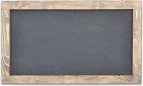 Tabla de scris AA049, gri inchis, lemn, 100x60x4 cm