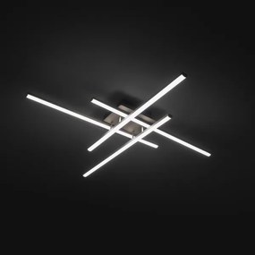 Brilagi - Plafonieră LED STRIPES, 37W, 230V, argintie