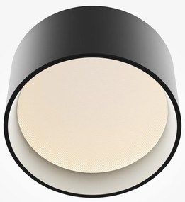 Spot LED aplicat design tehnic Vega D-12cm negru