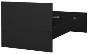 Pat negru 90x190 cm Naia – Tvilum