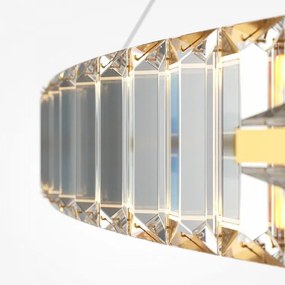 Lustra LED moderna design deosebit Krone 80cm, 4000K