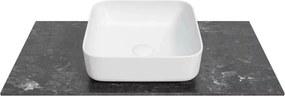 Lavoar pe blat alb Defra Caria 39 cm