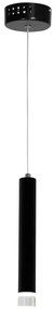 Pendul LED design modern CARBON negru