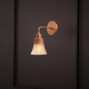 Aplică de perete arămie ø 13 cm Foca – Opviq lights