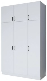 Dulap cu rafturi Bafaretta 4 (alb). 1106725