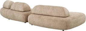 Canapea fixa design LUX din 2 module Residenza, Lyssa sand