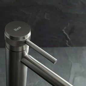 Baterie pentru baie Rea Lungo Grip Gun Grey high