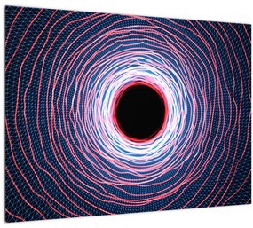 Tablou cercul abstact (70x50 cm)
