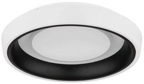 Plafoniera LED cu telecomanda design modern Tabano negru mat