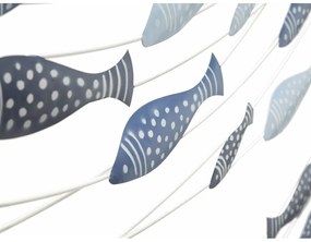 Decorațiune de perete din metal 96,5x61 cm Pesci – Mauro Ferretti