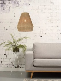 Lustra suspendata eco din iuta Iguazu S conic 40cm