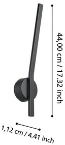 Aplică LED de exterior TAPARITA LED/11W/230V IP55 Eglo 900681