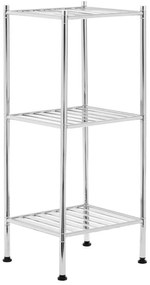 Etajeră de baie argintie 34x80 cm – Premier Housewares