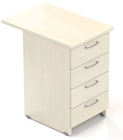 Container Visio 70 x 47 cm - 4 sertare, paltin