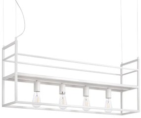 Lustră pe cablu ONLI JEFFER 4xE27/22W/230V alb