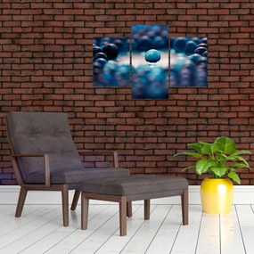 Tablou - Bile albastre (90x60 cm)