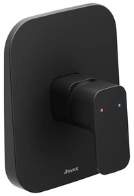 Ravak X070159 - baterie de duș pentru montaj încastrat FREE, negru
