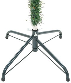 Brad de Craciun artificial cu LEDgloburiconuri de pin, 180 cm 1, Trandafir, 180 cm