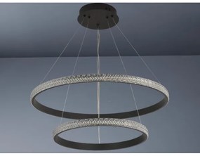 Lustră LED dimabilă pe cablu LED/65W/230V 3000-6500K + telecomandă