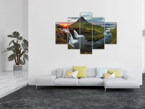 Tablou - Kirkjufell la apus (150x105 cm)