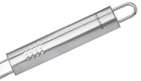 Spatula cu razatoare pentru branza Fackelmann 40436, 24 cm, Otel inoxidabil, Carlig pentru agatat, Argintiu