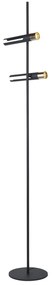 Lampadar/Lampa de podea LED design minimalist Belle negru/auriu