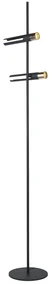 Lampadar/Lampa de podea LED design minimalist Belle negru/auriu
