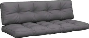 vidaXL Perne de paleți, 2 buc., antracit, material textil