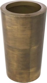 Ghiveci, Vas decorativ din otel inoxidabil Maddox alama vintage