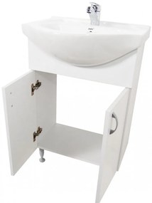 Dulap baie Ikeany cu chiuveta 60 cm alb