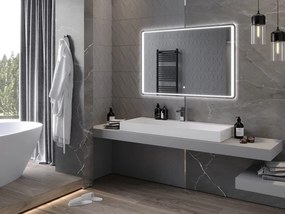Mexen Zusa oglindă de baie iluminată 120 x 80 cm, LED 6000K, anti-aburire - 9808-120-080-611-00