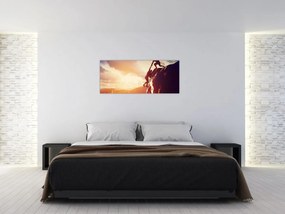 Tablou - Alpiniști (120x50 cm)