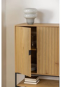 Dulap cu aspect de lemn de stejar 80x140 cm Jaipur – Actona