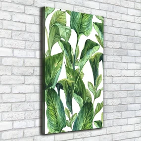 Tablou pe pânză canvas Frunze tropicale